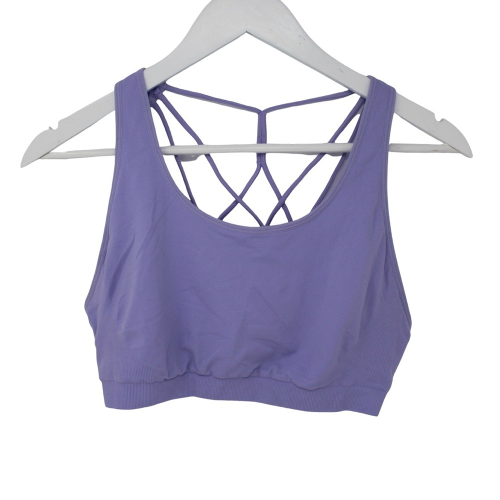 Fabletics Connar Seamless Bra Lavender Light